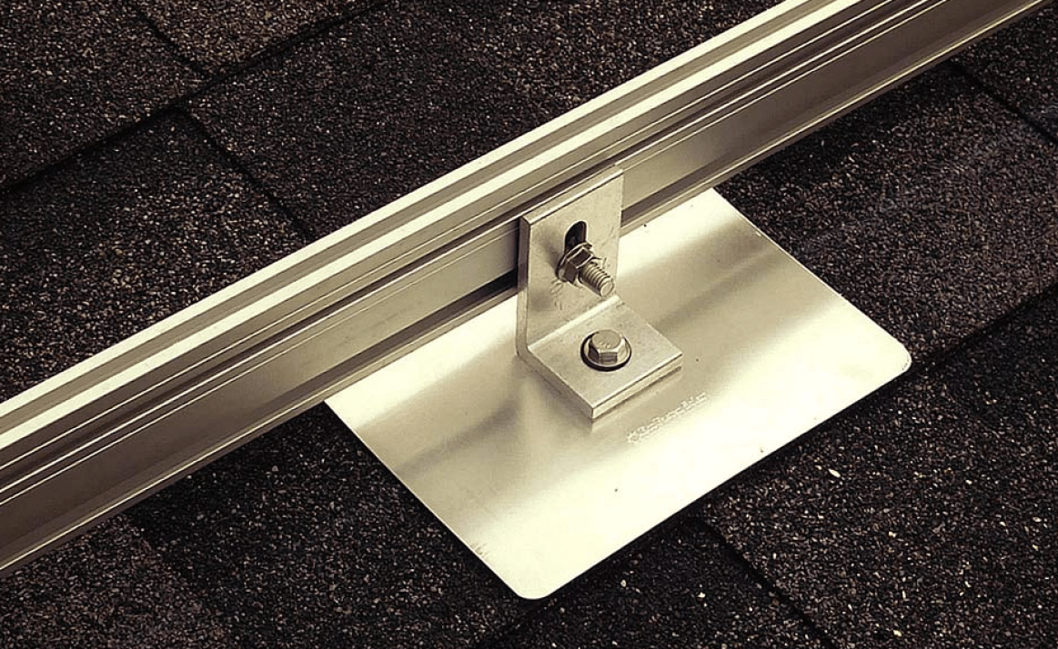 Flashed PV Mount Well flashed and Sealed PV Mounting