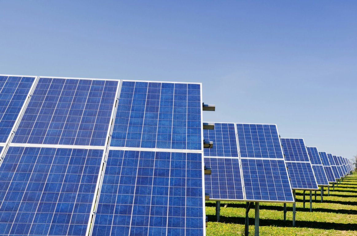 Calculating optimal solar panel array angles.