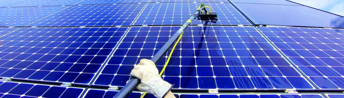 Cleaning Solar Panels