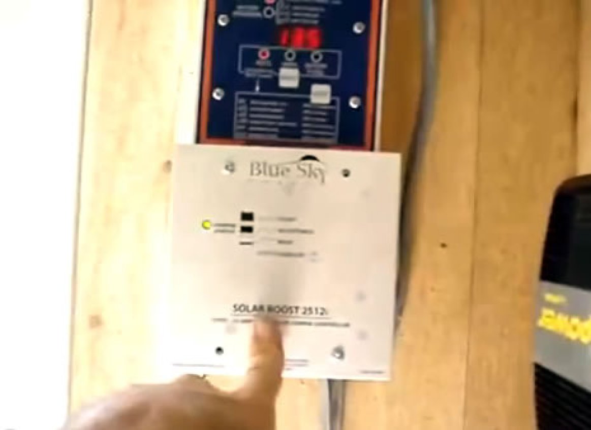 Home Solar System Blue sky charge controller Home Solar System Blue sky charge controller