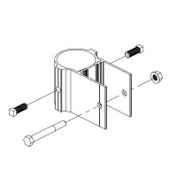 Unirac Large Array Slider 2" Aluminum, 403215C