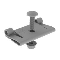 K2 Systems MLPE Module Frame Mount Kit, Mill, 4000083