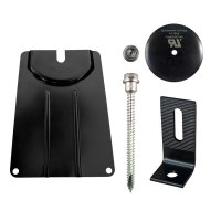 QuickBOLT QB2 w/3" Microflashing & Miniflashing Black, 17862DF