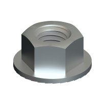 SunModo Hex Flange Nut, B10029-001M
