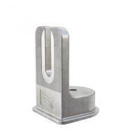 Pegasus Solar Tile Open Slot L-foot, Mill, PSTR-UM00