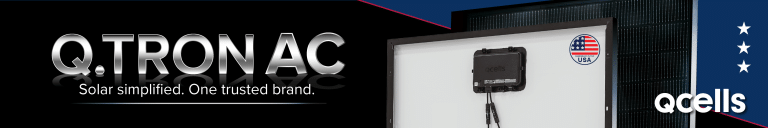 March Qcells Q.Tron Banner 