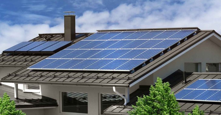 House with Solar for Enphase 10C 