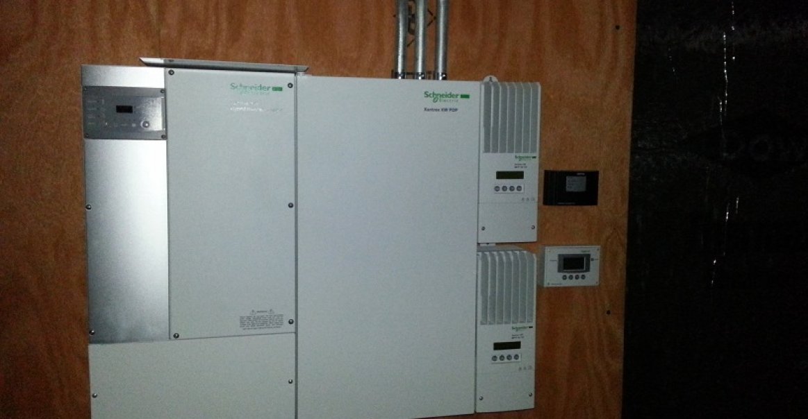 6 kW Off Grid Remote Mountain Top Installation 6 kW Off Grid Remote Mountain Top Installation