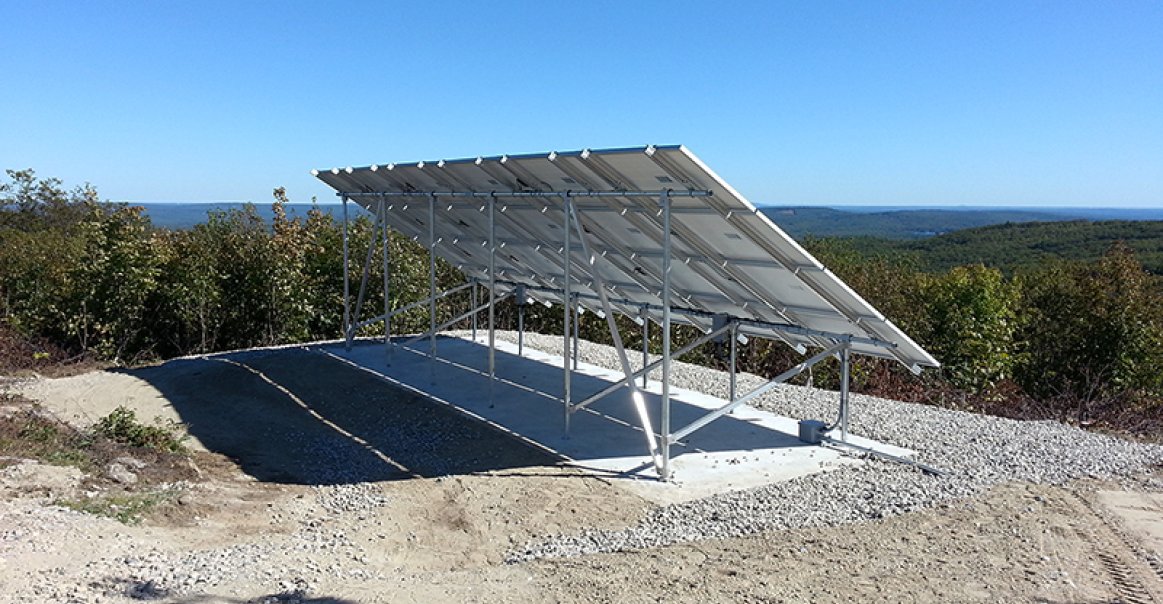6 kW Off Grid Remote Mountain Top Installation 6 kW Off Grid Remote Mountain Top Installation