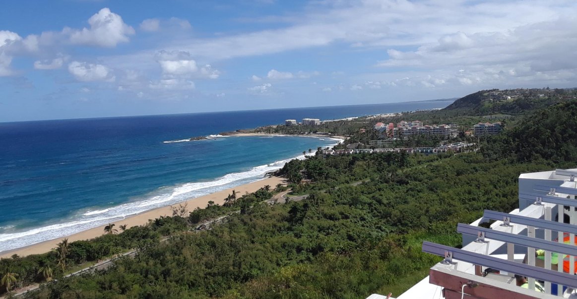 View from the Solar Canopy in Puerto Rico View from the Solar Canopy in Puerto Rico