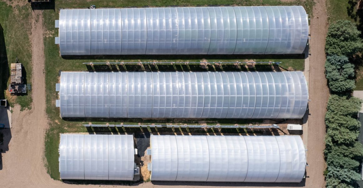 Bifacial Fence Birds' Eye Bifacial Fence Birds' Eye