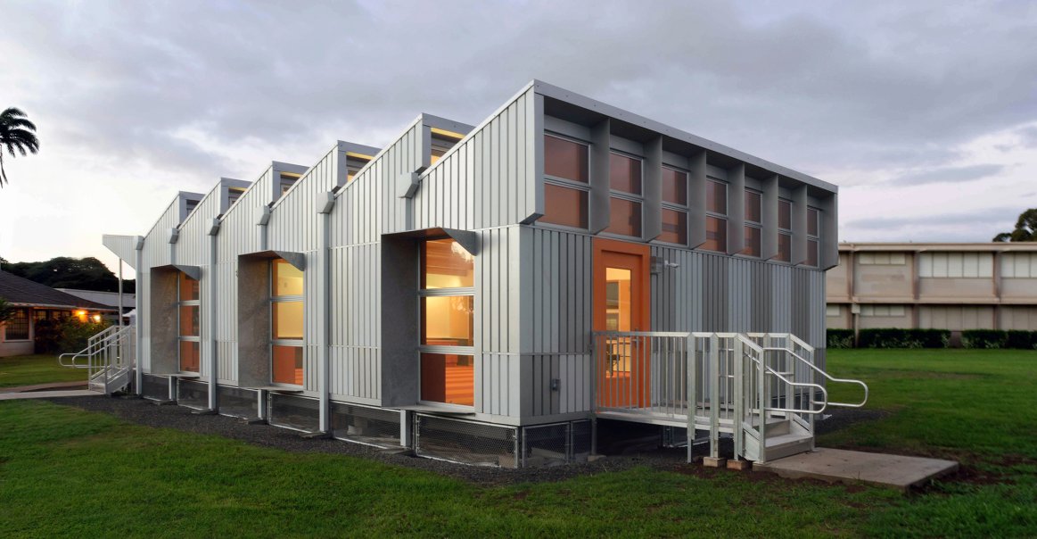 quality portable classroom Anderson Anderson Architecture. Photographer: Anthony Vizzari