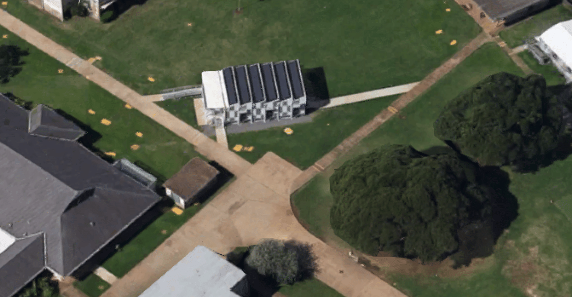 Google view of the classroom Mobile classroom