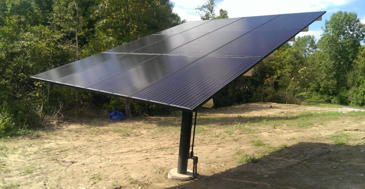 DPW Solar Multi-Pole Mount (MPM) mounted SolarWorld Panels DPW Solar Multi-Pole Mount (MPM) mounted SolarWorld Panels