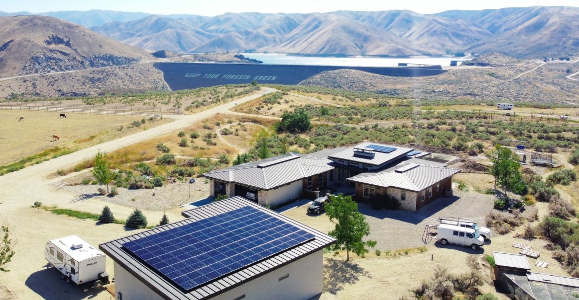 Idahome Solar Residential Install Residential Solar Installation