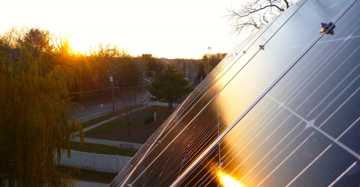 Greentech Renewables roof mounted residential solar project in Wisconsin. Greentech Renewables roof mounted residential solar project in Wisconsin.