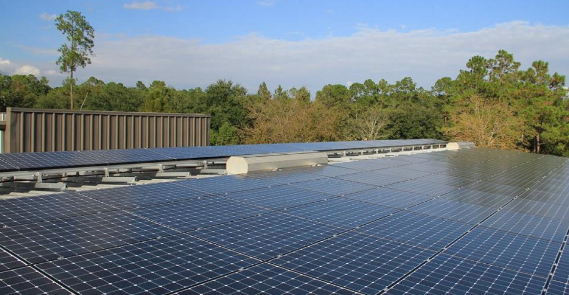 47 kW Corrugated Roof Installation for the Gainesville, FL Feed in Tariff Perfect Alignment