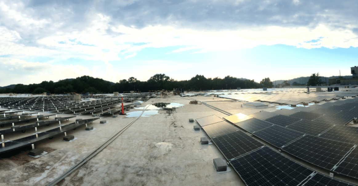 Large Commercial Solar Installation Large Commercial Solar Installation
