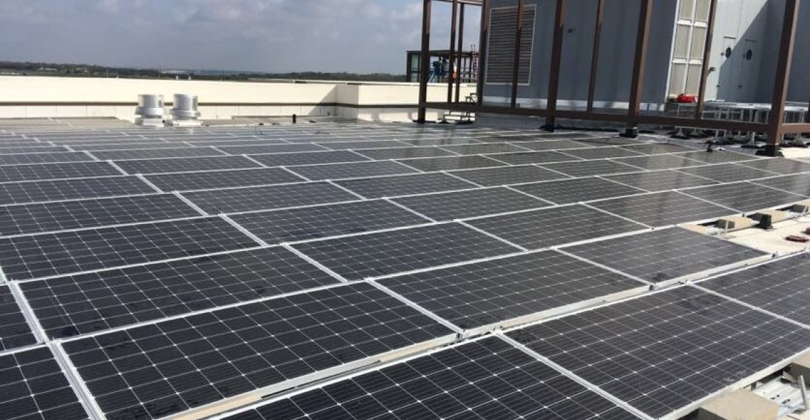 Commercial Solar Installation Roof Mount Commercial Solar Installation Roof Mount