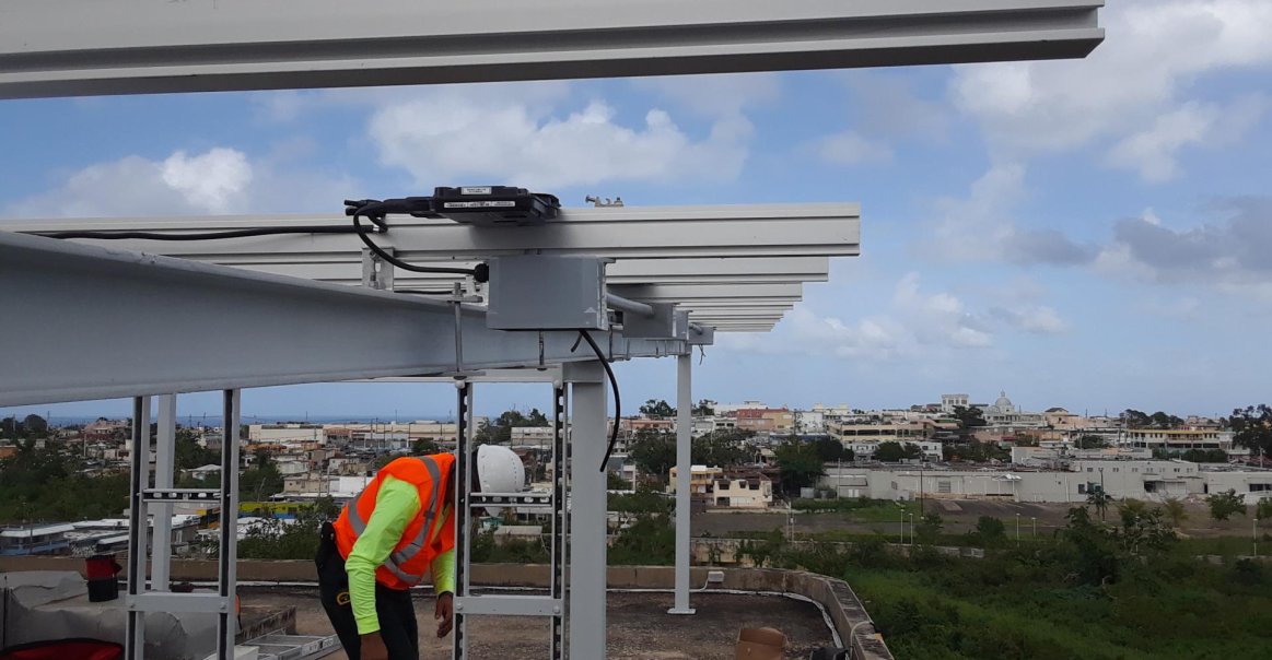 Solar Installers Completing Residential Project Solar Installers Completing Residential Project