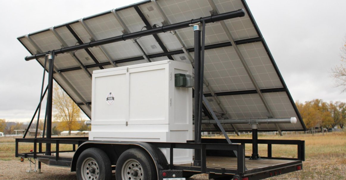 Mobile Solar Array for Off-Grid Power Mobile Solar Array for Off-Grid Power