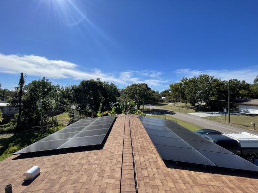 Solar Panels on Residential Roof
