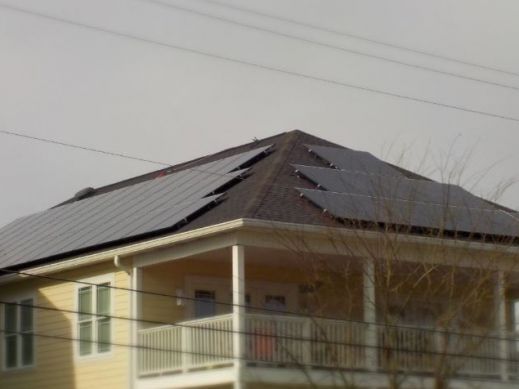 Greentech Renewables Myrtle Beach Solar Installation Roof Image