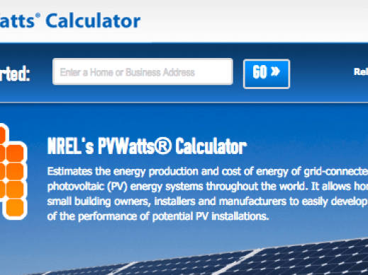 PVWatts Calculator