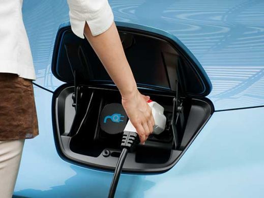 Charging an electric car from the grid